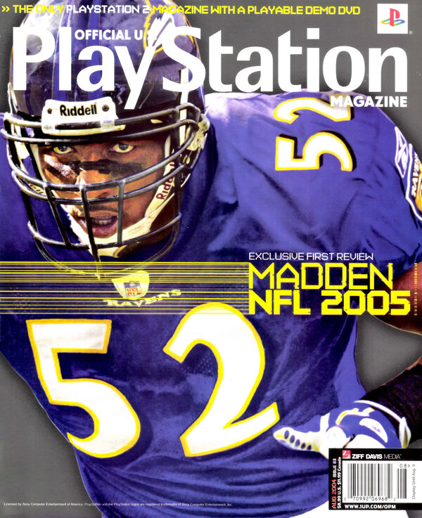 Official U.S. PlayStation Magazine Issue 083 (August 2004) cover